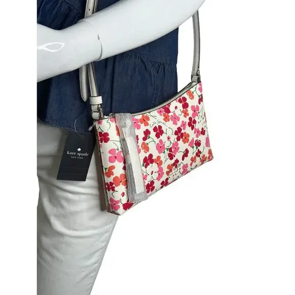 Kate Spade Sadie Sunny Floral Printed Crossbody - Picture 6 of 7